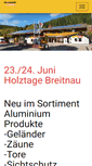 Mobile Screenshot of holzmarkt-loeffler.de